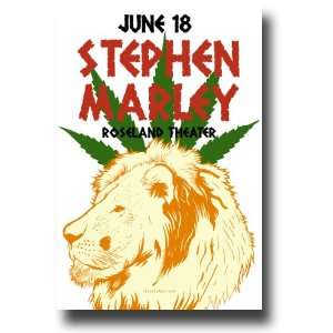  Stephen Marley Poster   Concert Flyer   Revelation Tour 