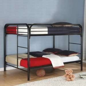   Wildon Home 460056K Sacramento Full/Full Bunk Bed in Black Home
