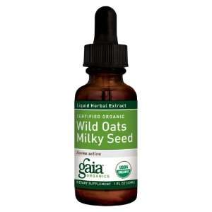  Gaia Herbs Wild Oats Milky Seed 1 oz Health & Personal 
