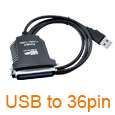 NEW USB to 36 Parallel IEEE 1284 Printer Cable Adapter  