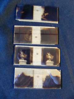 Vintage Stereoscopic Slides Gallerie Pontificie Diapositive Su Vetro 