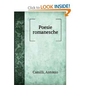 Poesie romanesche Antonio Camilli Books