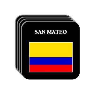  Colombia   SAN MATEO Set of 4 Mini Mousepad Coasters 
