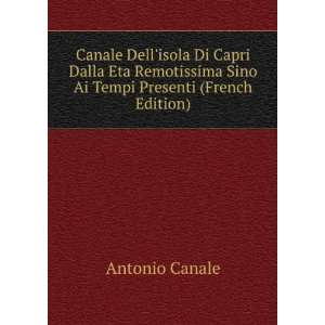   Sino Ai Tempi Presenti (French Edition) Antonio Canale Books