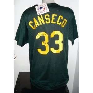  Autographed Jose Canseco Jersey   As 40 40 SI Sports 