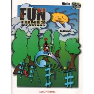  Caputo, Bud   Fun Tunes for Strings for Violin with CD 