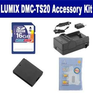  Panasonic Lumix DMC TS20 Digital Camera Accessory Kit 