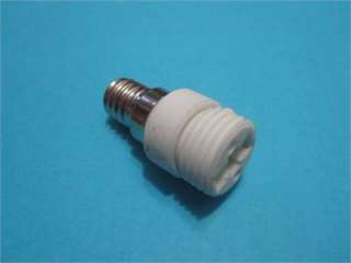 E14 to G9 Base LED Halogen Light Bulb Lamp Adapter  