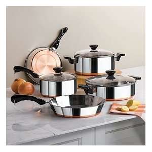    Stainless Steel Copper Bottom Cookware Set