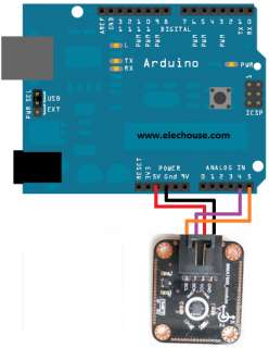 MMA7660 3Axis Digital Motion Detection Sensor Module    Arduino 