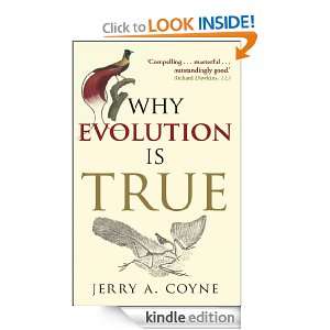 Why Evolution is True Jerry A. Coyne  Kindle Store
