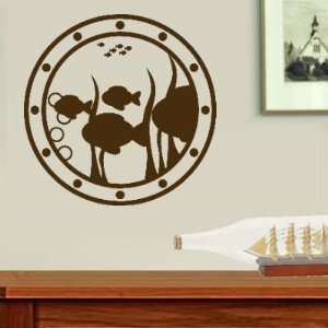   Ships Porthole Underwater Viewing Window Wall Decal