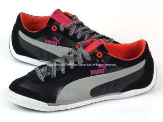 Puma Wns 2.9 Lo Elegant Lea Black/Limestone Gray/Fuchsia 2011 Casual 