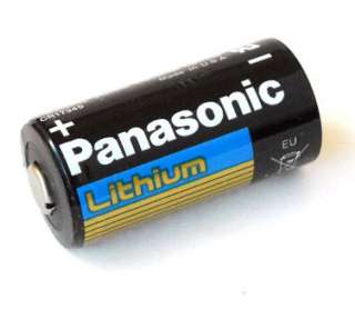 Panasonic Lithium CR123A 3V Battery Replaces EL123  