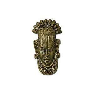  NOVICA Yoruba ceramic mask, Yoruba Chiefs