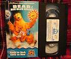 Bear In The Big Blue House Early To Bed Early To RIse Vhs Video FREE 