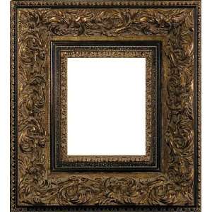  Whittle Burnished Gold Baroque Style Wide Frame: Home 