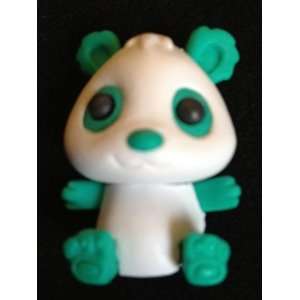  Zoo Gomu Green/White Panda Bear (g145) Toys & Games