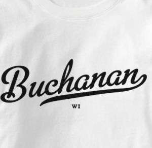 Buchanan Wisconsin WI METRO Souvenir T Shirt XL  
