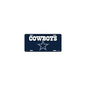  Dallas Cowboys License Plate: Sports & Outdoors