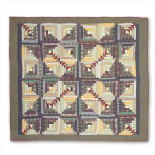 Patch Magic Wild Goose Log Cabin Quilt King QKWGLC 967042114396  