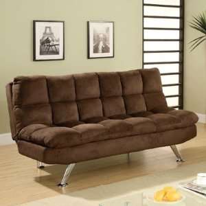  Chaz Microfiber Convertible Sofa