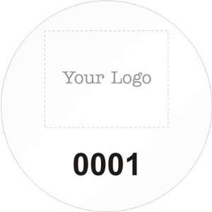   Label With Numbering 3 Circle Tamperproof Checkers