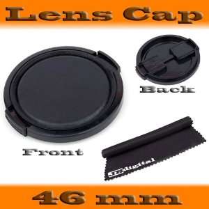  46mm Lens Cap for Panasonic Lumix Dmc gh2 Gf1 + Microfiber 