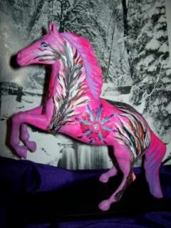 WINTER SPLENDOR Painted Ponies Custom Fairy Horse  