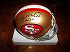 Joe Montana Signed San Francisco 49ers Mini Helmet, PSA/DNA COA 