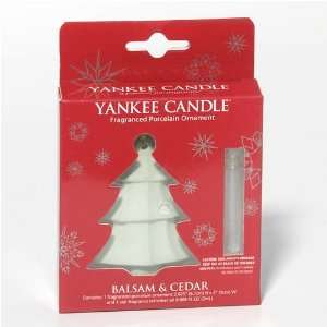    Yankee Candle Christmas Ornament Tree Balsam Cedar