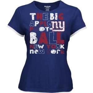   New York Giants Womens City Nickname Layered Top