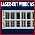 16 mm 6 pane laser cut windows