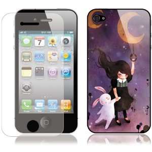  Artskin for Iphone4_061_moonlight girl: Cell Phones 