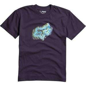   : Fox Racing Youth Paperhead T Shirt   Small/Purple Haze: Automotive