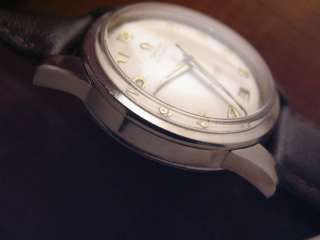 Vintage Omega Seamaster Calendar all steel with date at six bumperwind 