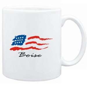 Mug White  Boise   US Flag  Usa Cities: Sports 