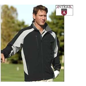 Antigua Optimum Mens Golf Jacket (Color=Putty/Sahara   516,Size=XL 