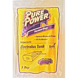  Pure Power Vacuum Bags for Electrolux Tank Style C: Home 