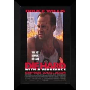 Die Hard: With a Vengeance 27x40 FRAMED Movie Poster