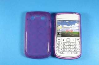 5x TPU Gel Skin Cover Case For BlackBerry Bold 9780 9700 + Screen 