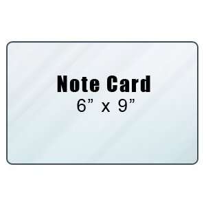  Note Card Size (6 x 9) Laminating Pouches Office 