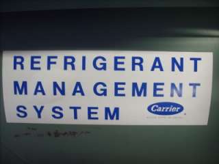 CARRIER Refrigerant Management System & Accessories  