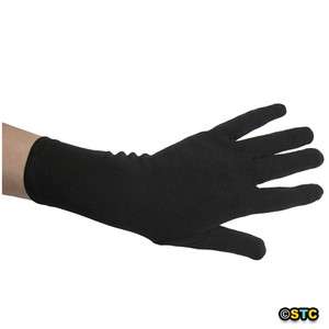   Length Black Costume Gloves ~ HALLOWEEN THEATRICAL PROM DANCE PARTY