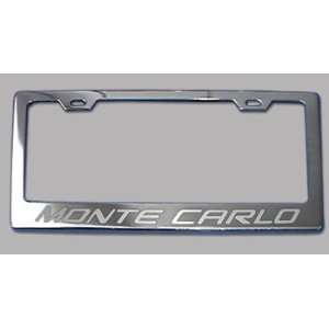  Chevrolet Monte Carlo Chrome License Plate Frame 