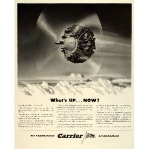  1943 Ad Carrier Air Conditioning Refrigeration Household 