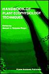 Handbook of Plant Ecophysiology Techniques, (0792370538), Manuel 