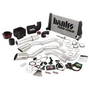   Banks Ram Air Intake/Techni Cooler Intercooler/Monster Exhaust; Duals