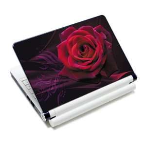  Red Rose Leaf Laptop Notebook Protective Skin Cover 