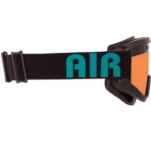  Airblaster Air Goggles : Black / Amber Baker Lens: Sports 